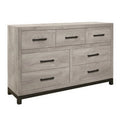 Light Gray 7 Drawer Dresser W20597