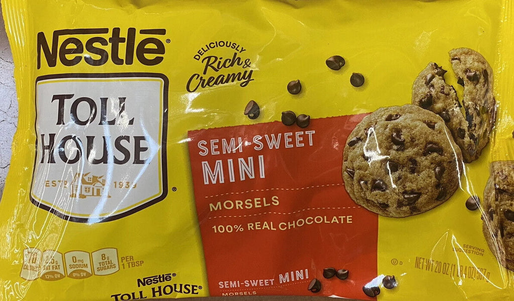 Semi Sweet Mini Chocolate Chips 20 oz 2 Pack W91391