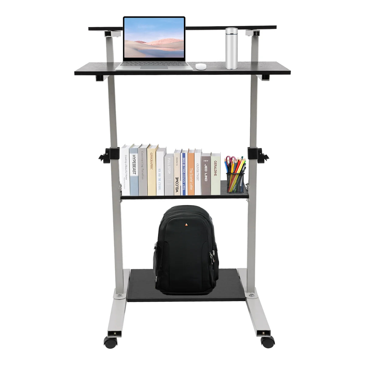 Adjustable Height Mobile Standing Desk C74971