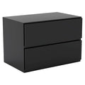 Black Nightstand L546