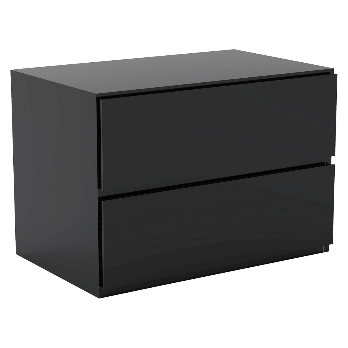 Black Nightstand L546