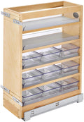 8-5/8" Wood Vanity Pull Out Organizer O144