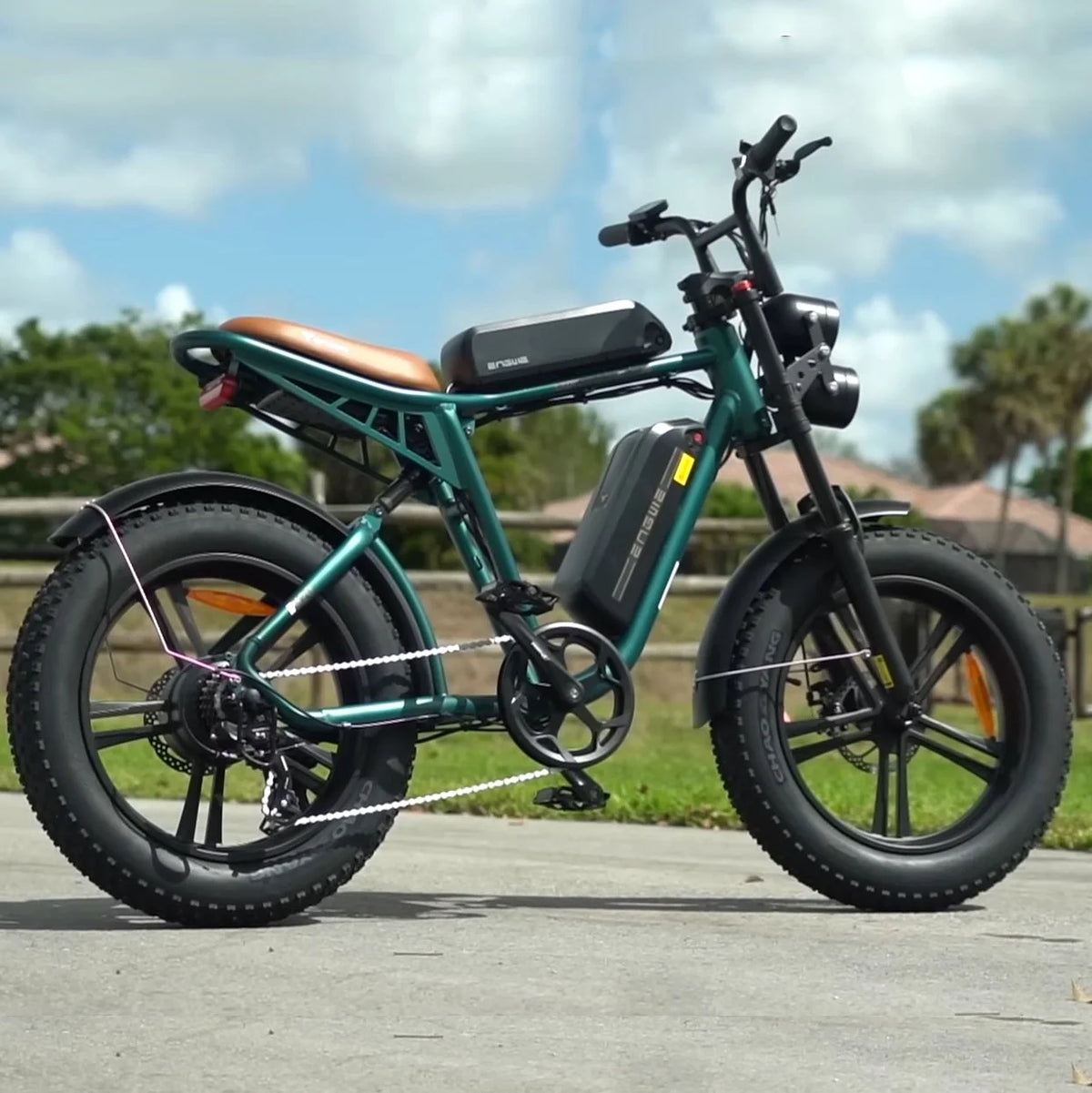 750W 20" Fat Tire Electric Bike with 48V 26Ah Battery G780538