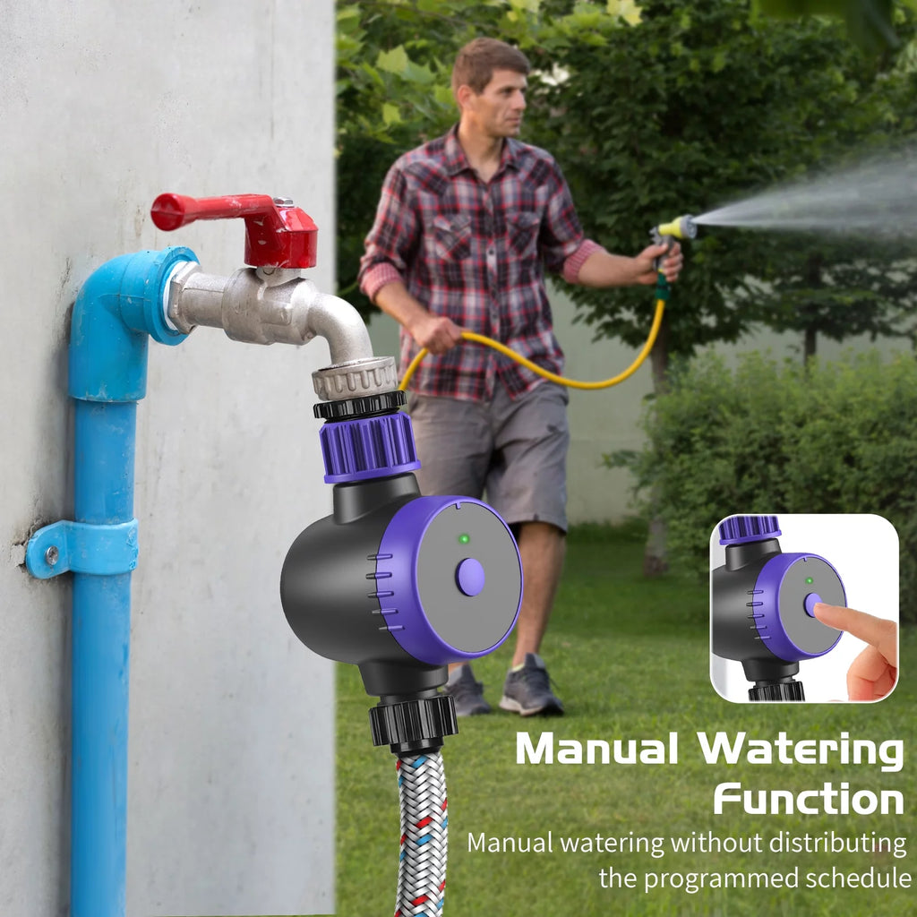 Bluetooth WiFi Smart Sprinkler Timer F499258