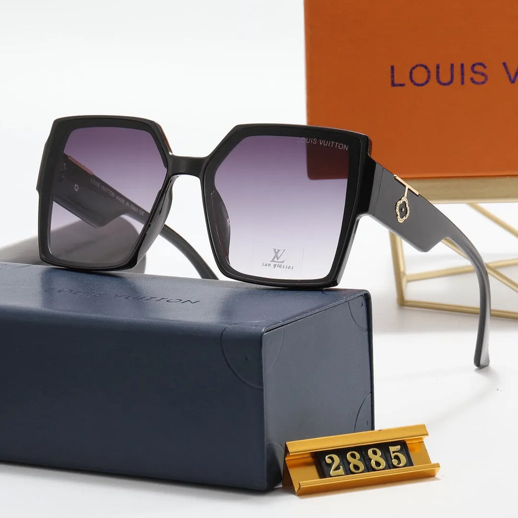 Square Frame Polarized Sunglasses L98558