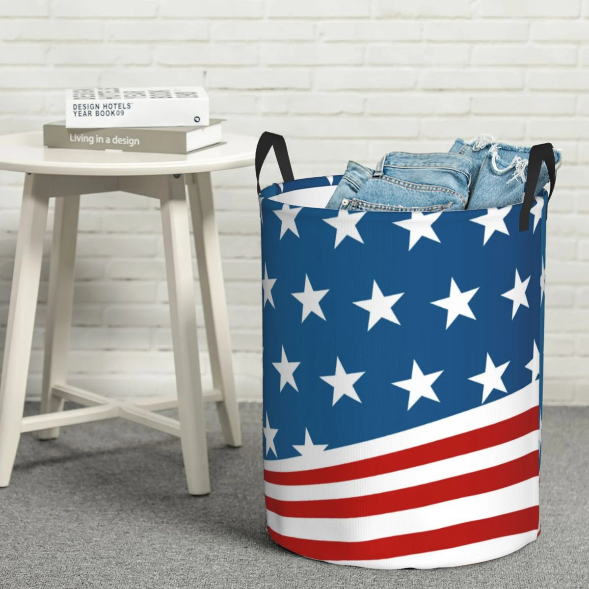Waterproof Collapsible Large Laundry Basket with Handles M246