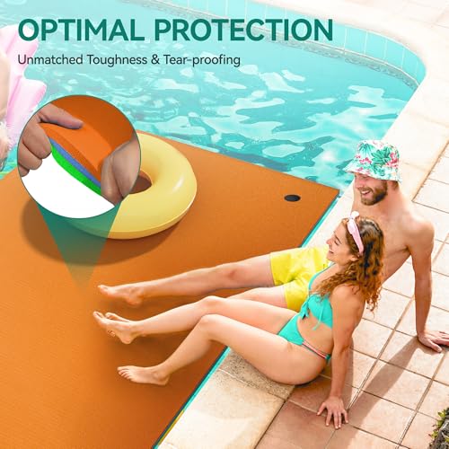 9' 12' 3-Layer XPE Floating Mat W6421