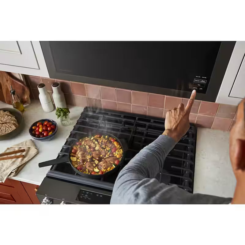 Black Stainless Steel Over-the-Range Microwave R677