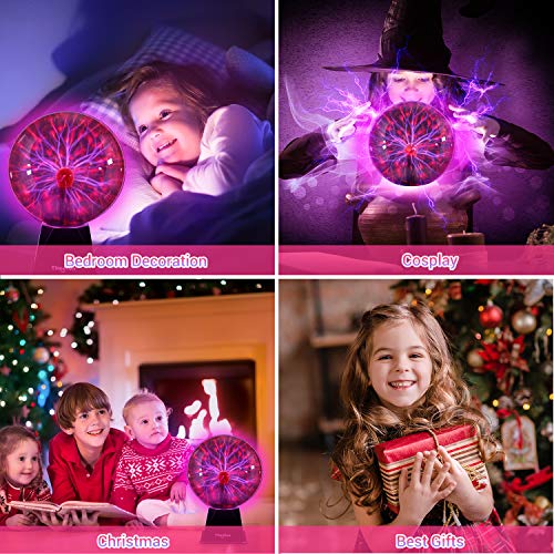 8 Inch Plasma Globe Touch & Sound Sensitive Lamp M633272