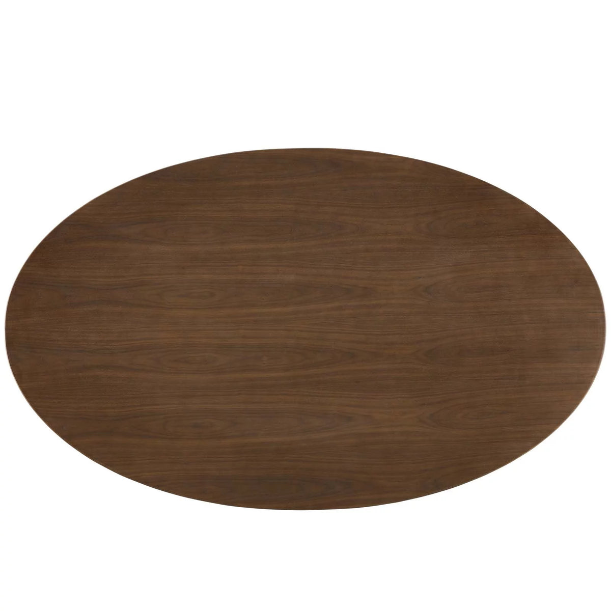 Oval Wood Aluminum Dining Table J767053