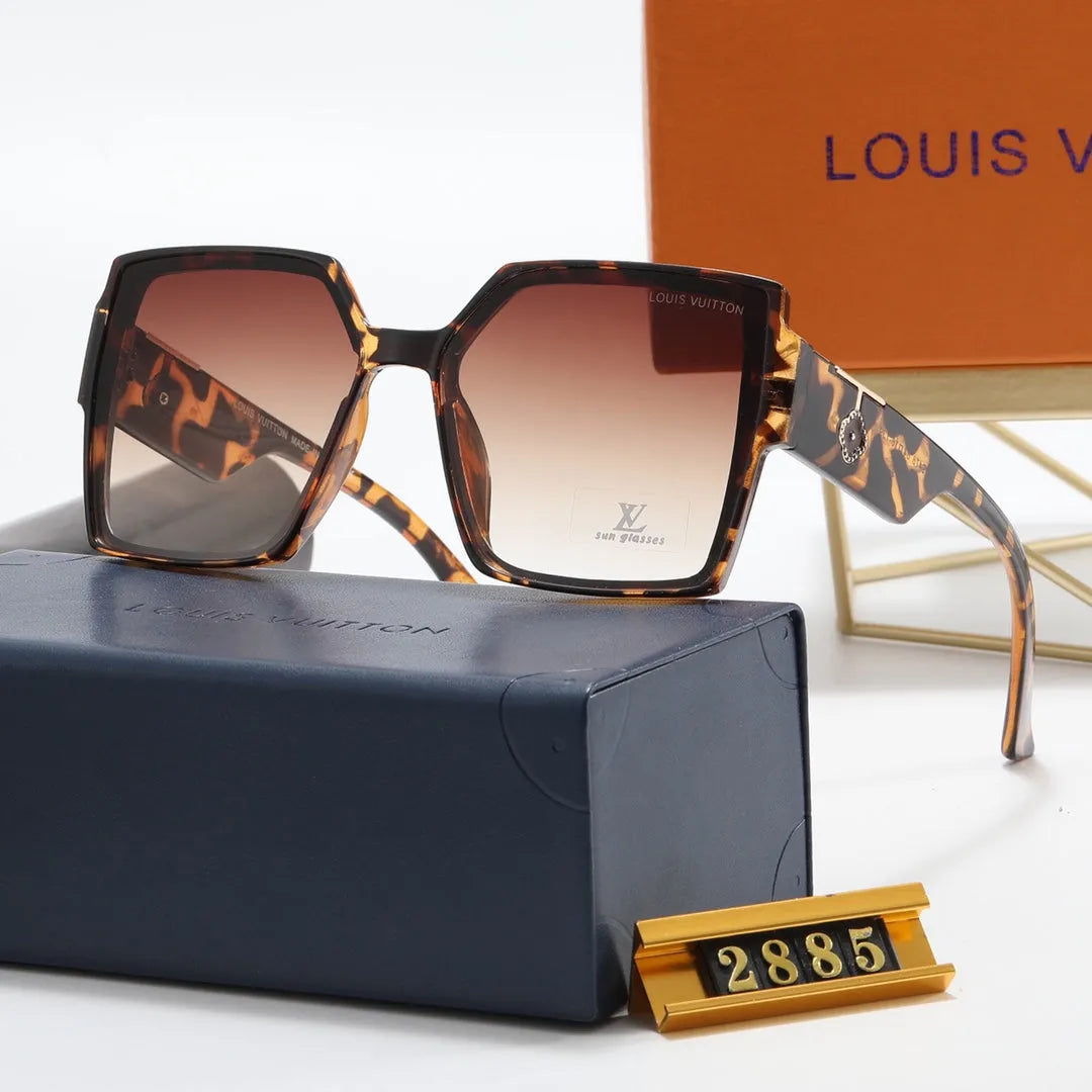 Square Frame Polarized Sunglasses L98558