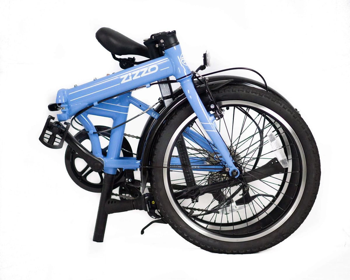 20 Wheel 7-Speed Aluminum Folding Bicycle T953613
