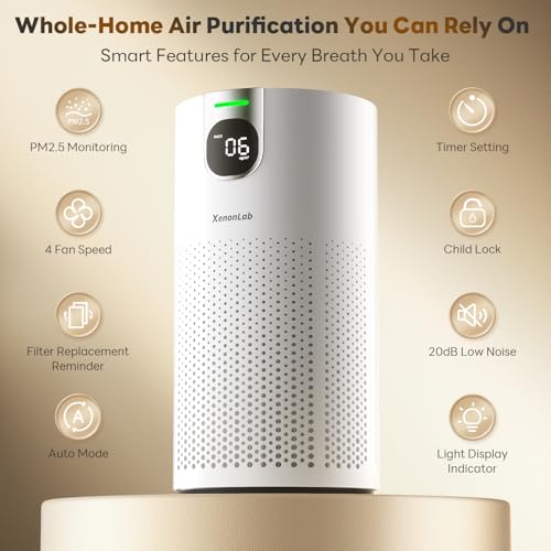 White HEPA Air Purifier K9100