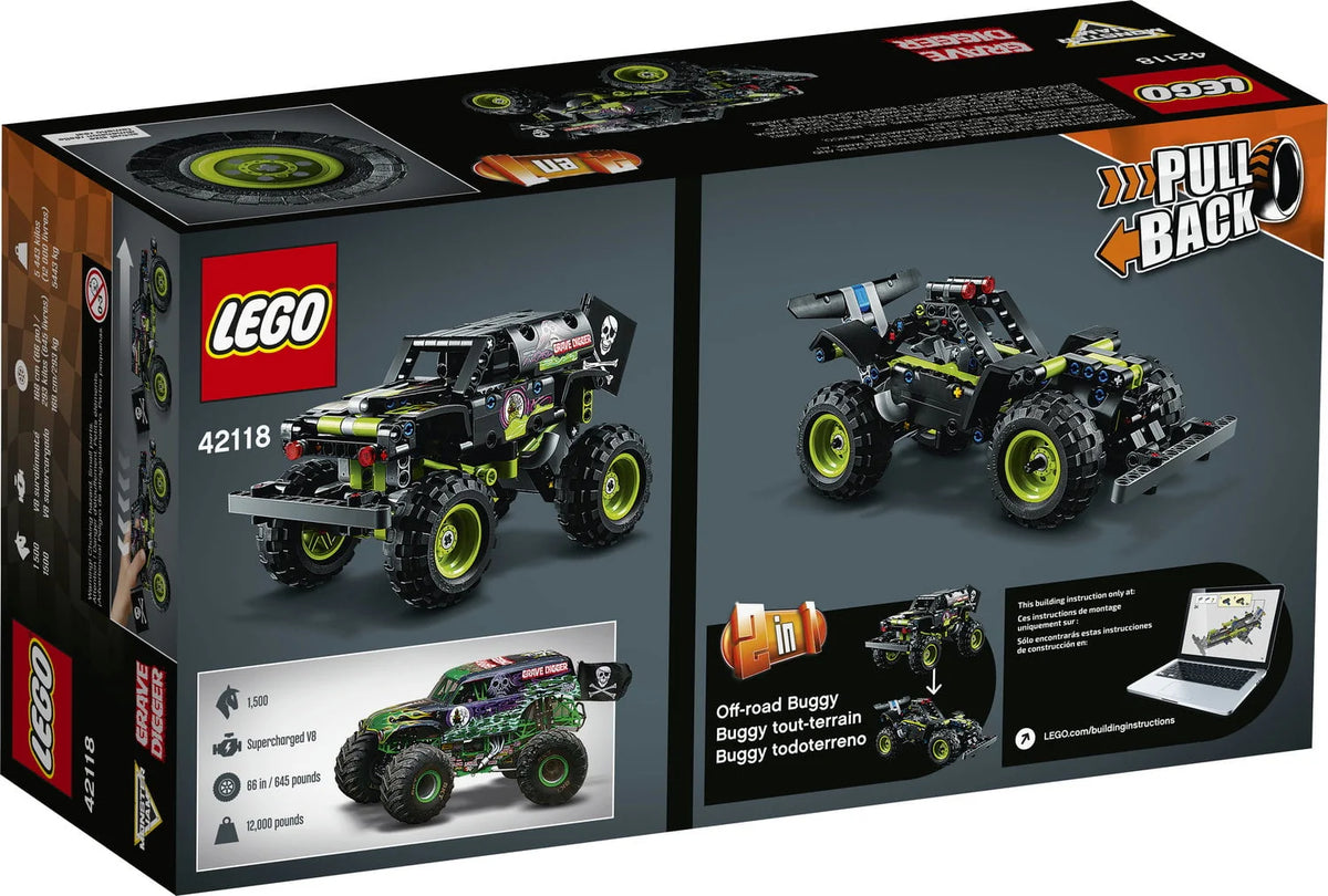 Monster Jam Grave Digger Truck Toy I984930