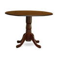 Round Kitchen Table with 9-in Drop-Leaves K777745