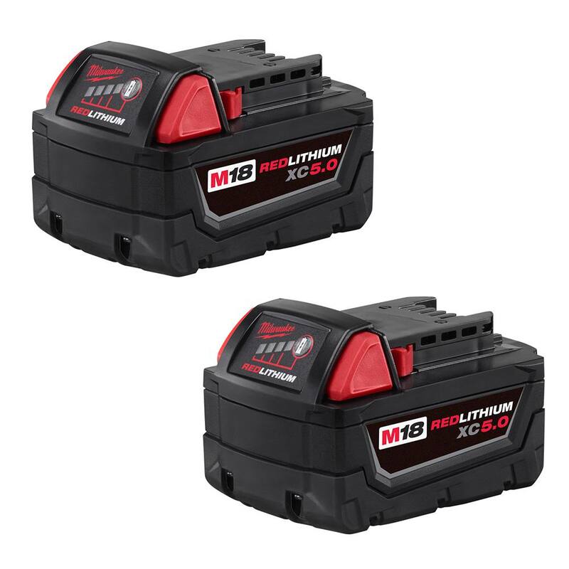 18V Lithium-Ion Battery Pack 5.0Ah 6-Pack H229112
