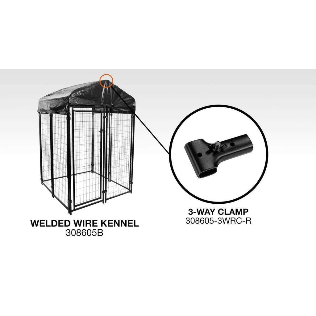 Black Replacement Vinyl Roof for Pet Kennel F14022