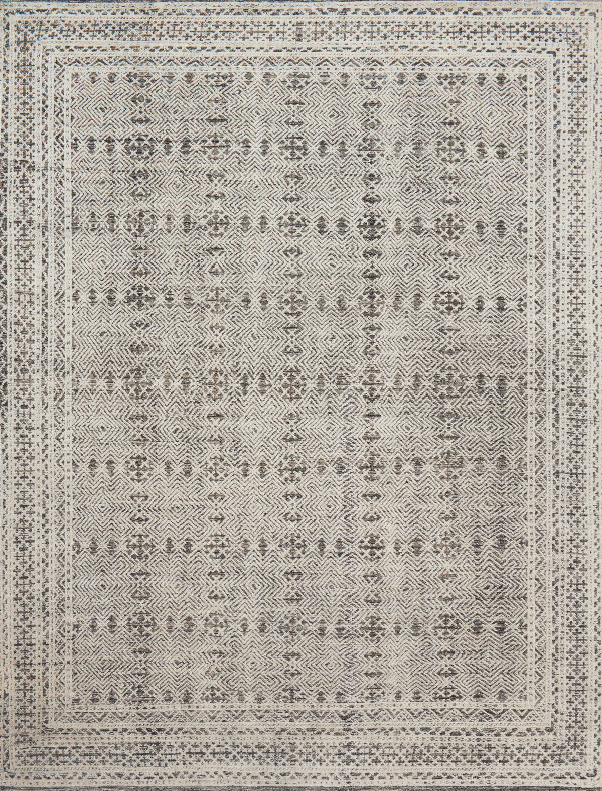 Grey Ivory 8' x 10' Rug N3202