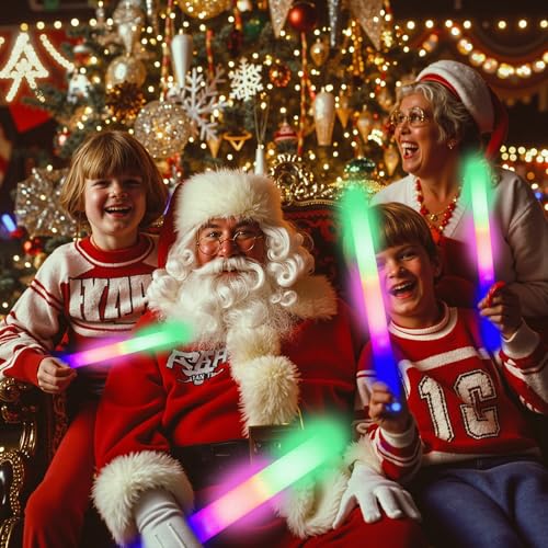 12 PCS Foam Glow Sticks with 3 Modes P3817