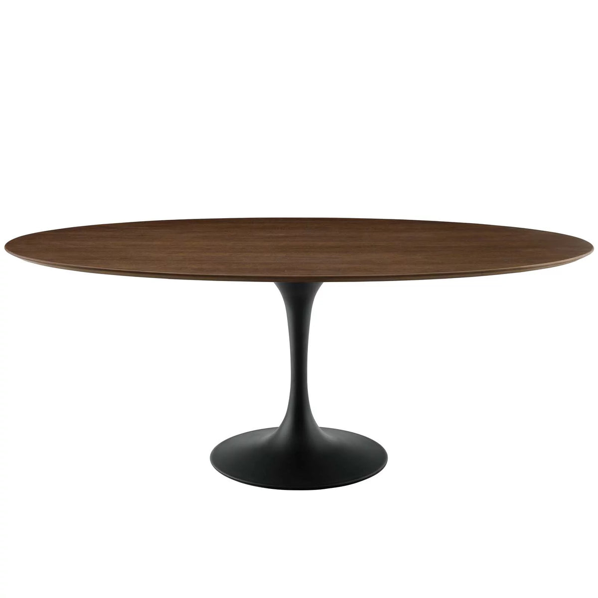 Oval Wood Aluminum Dining Table J767053