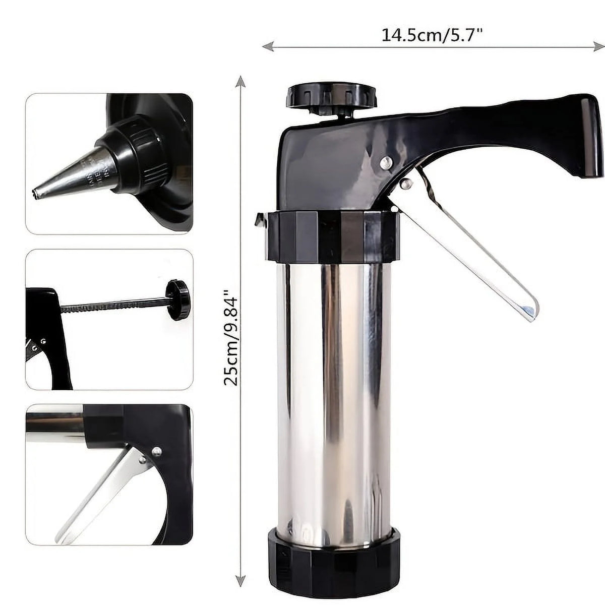13pcs Stainless Steel Cookie Press N568