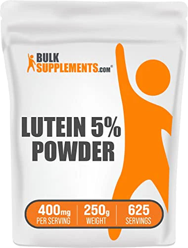 Lutein Powder from Marigold Flower Extract, 20mg, Gluten Free, 250g Y90105