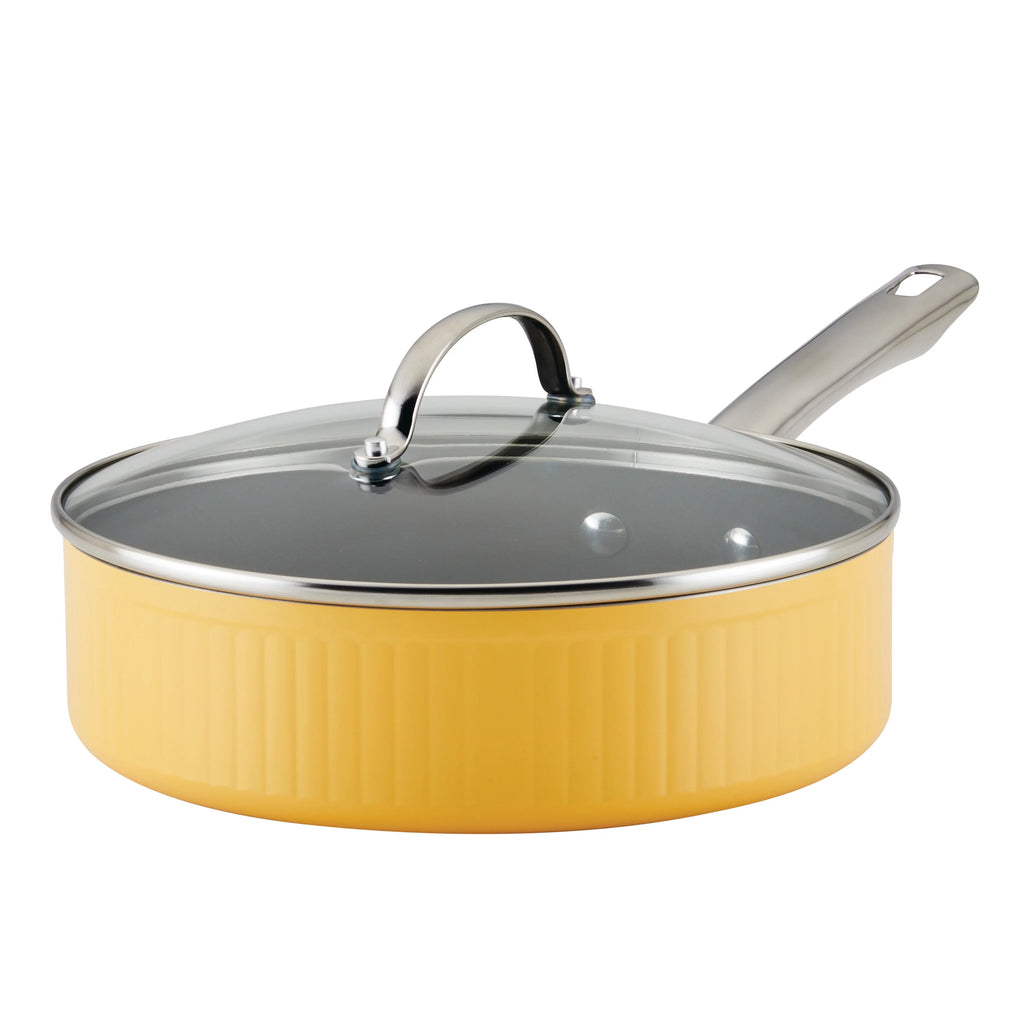 Nonstick Cookware Saute Pan with Lid I108116