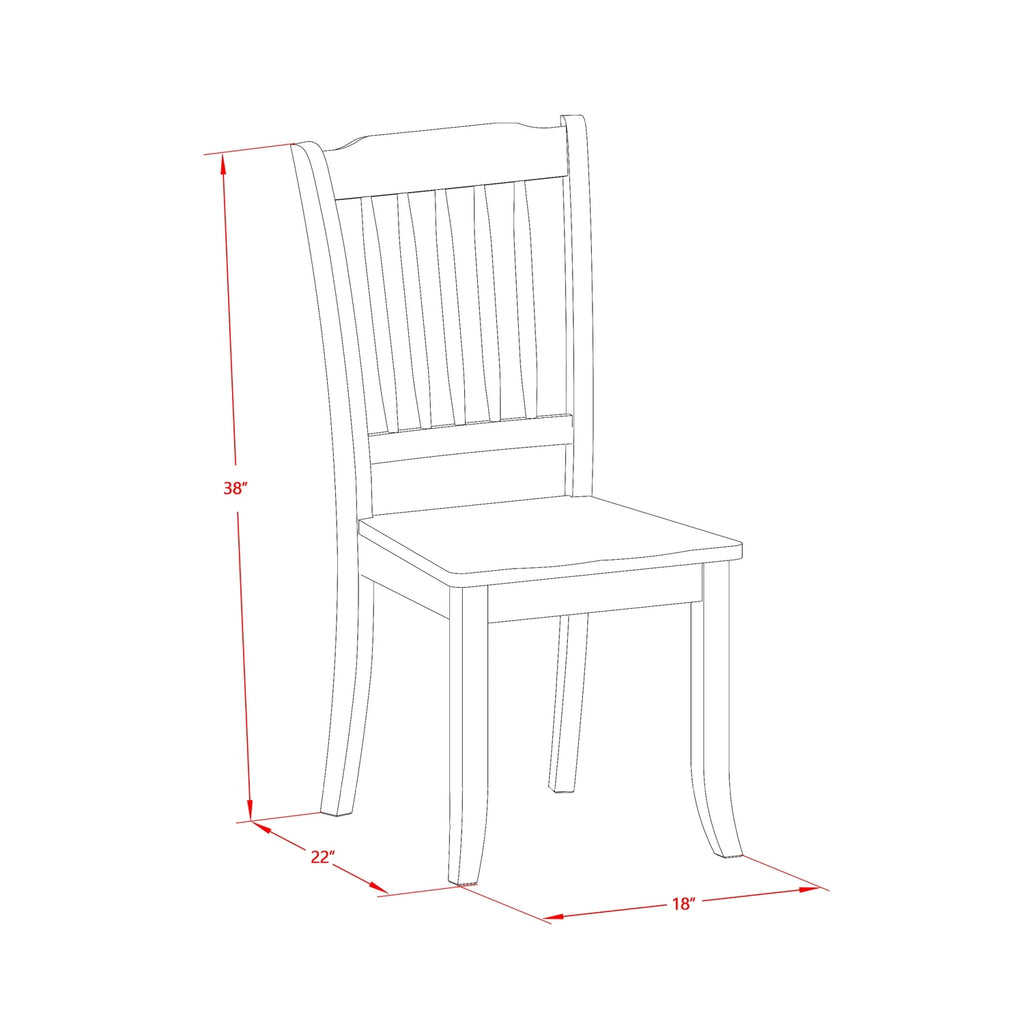 5 Piece Wood Dining Room Set Z244666