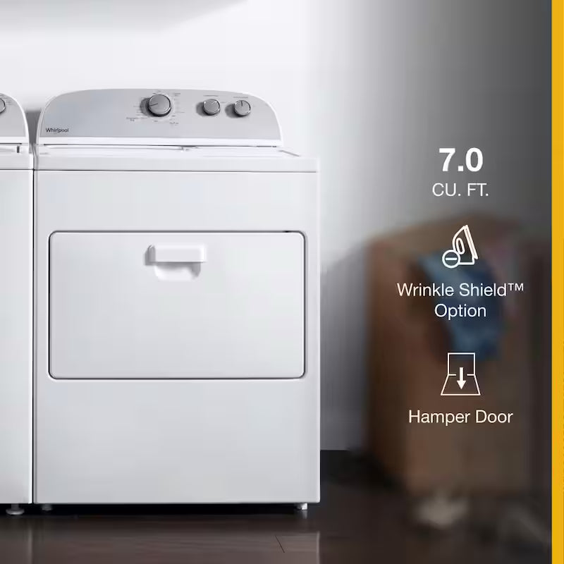 7.0 cu. ft. White Electric Vented Dryer S153148