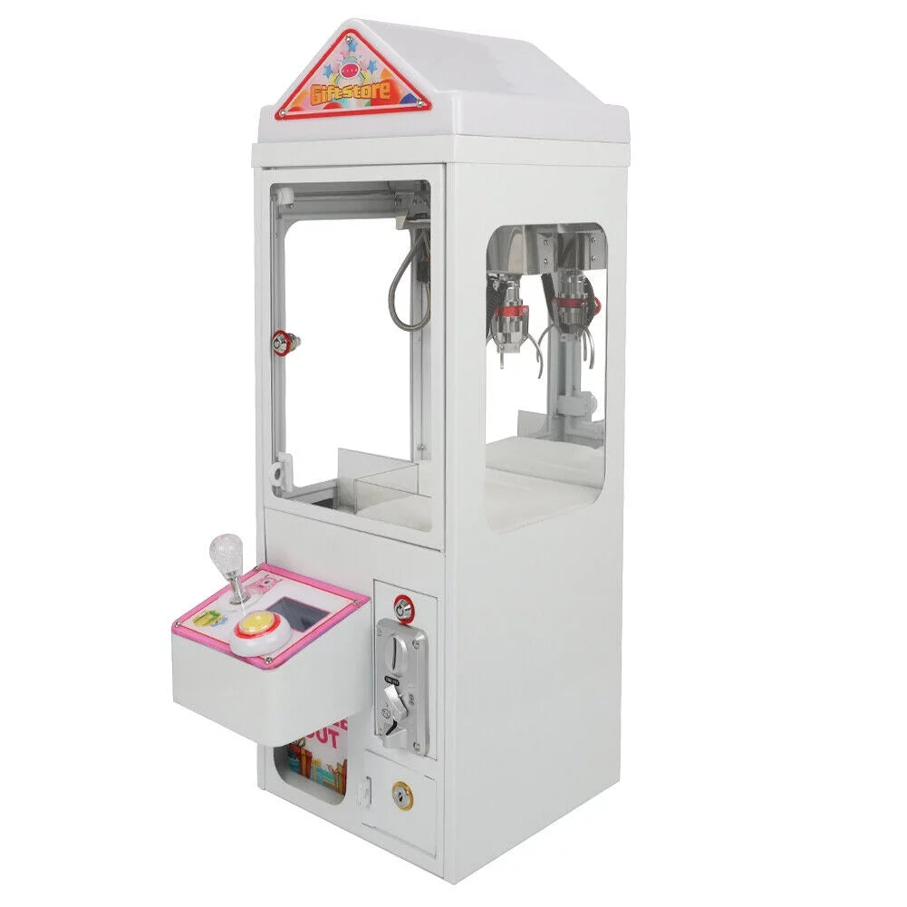 Mini Claw Crane Machine Metal Case Candy Toy Catcher E467