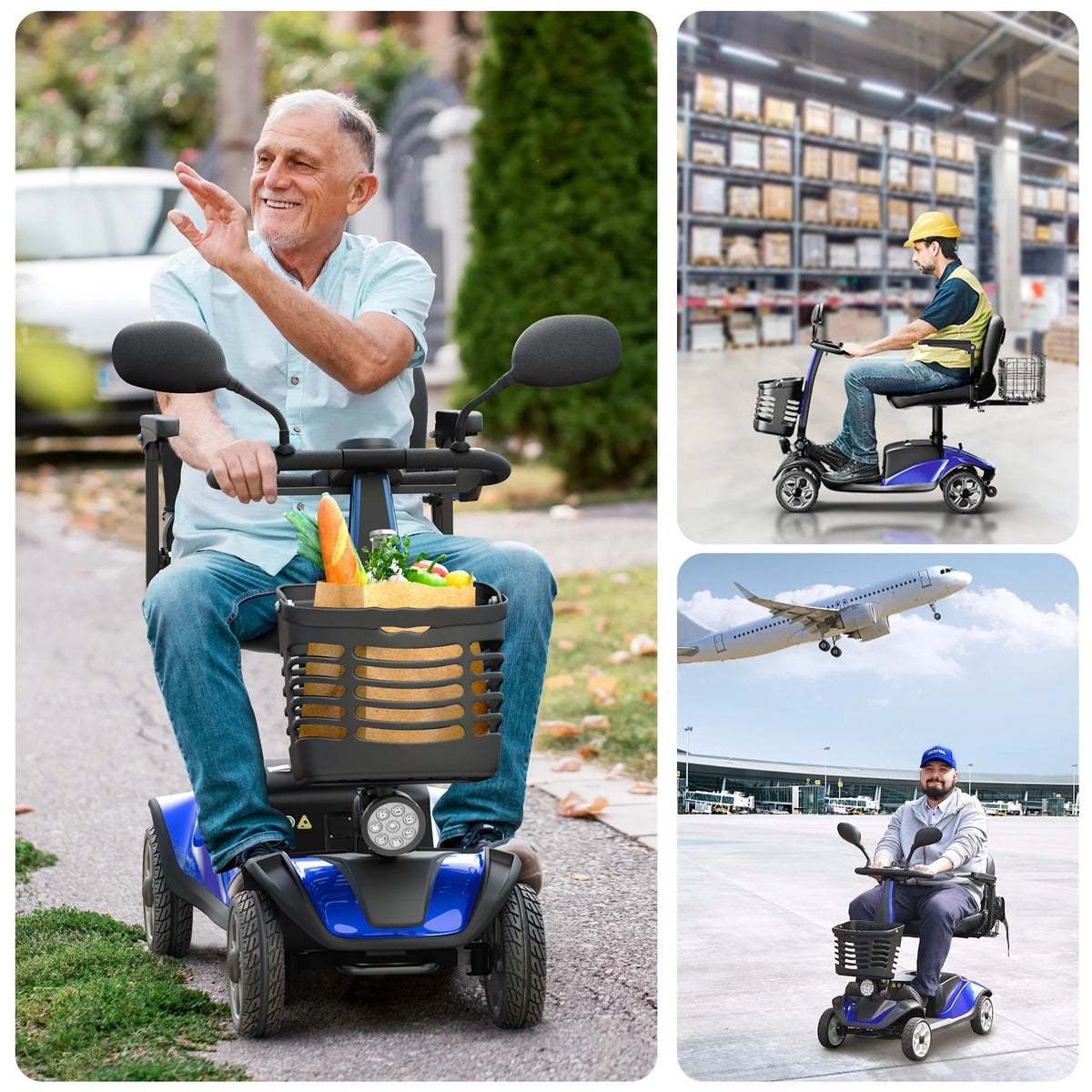 4 Wheel Foldable Mobility Scooter W875599