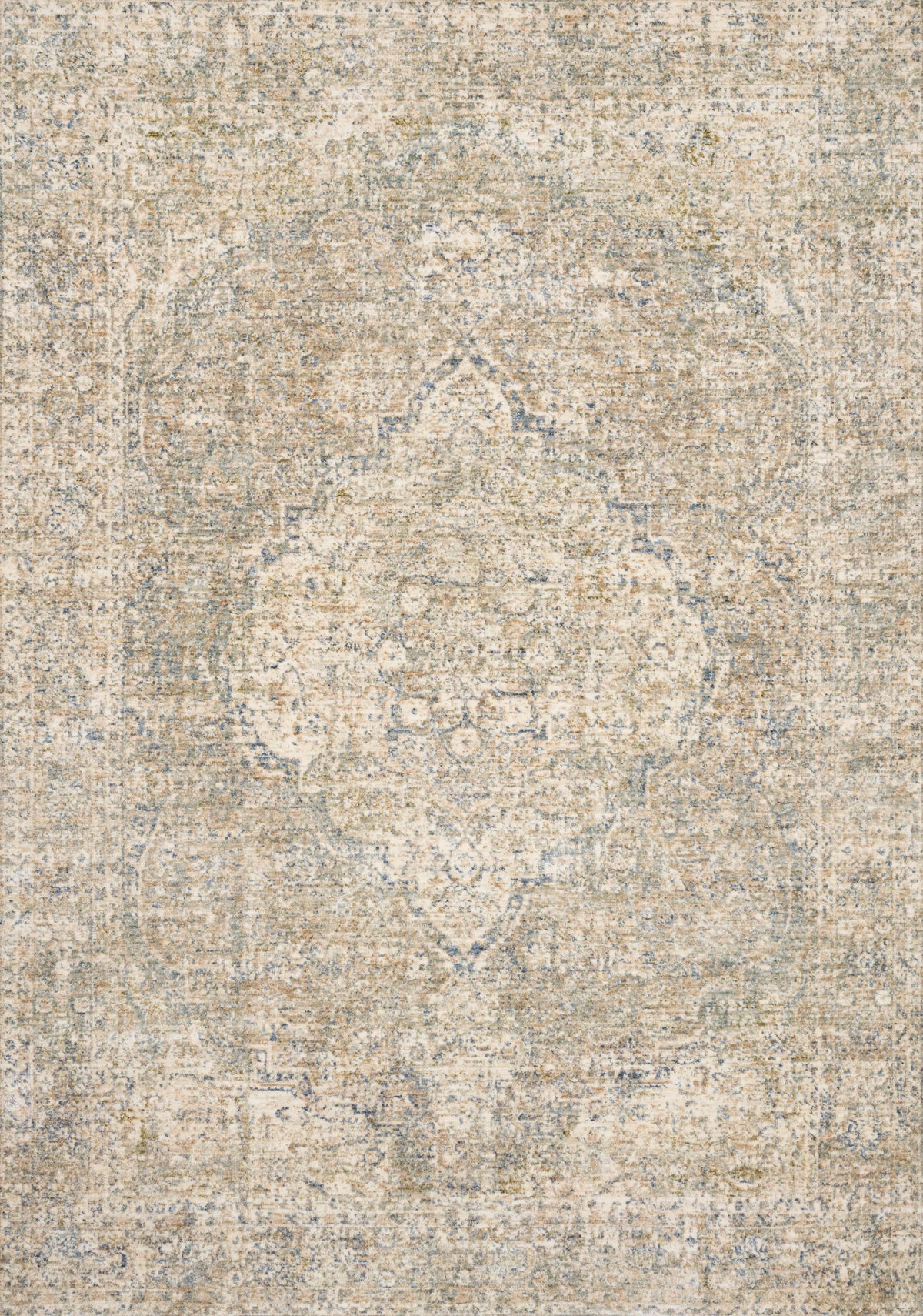 Blue 7'10 x 10' Rug U959