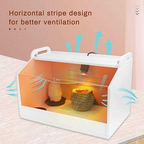 Chick Brooder Brooding Box with Heating Lamp P34116
