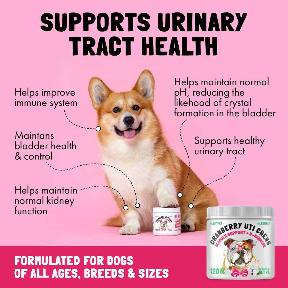 Cranberry UTI Chews for Dogs J363