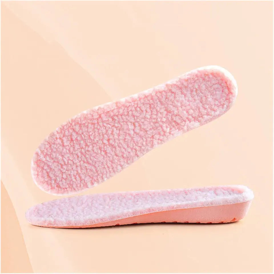 Height Increasing Breathable Plus Velvet Thicken Winter Shoe Insole R463