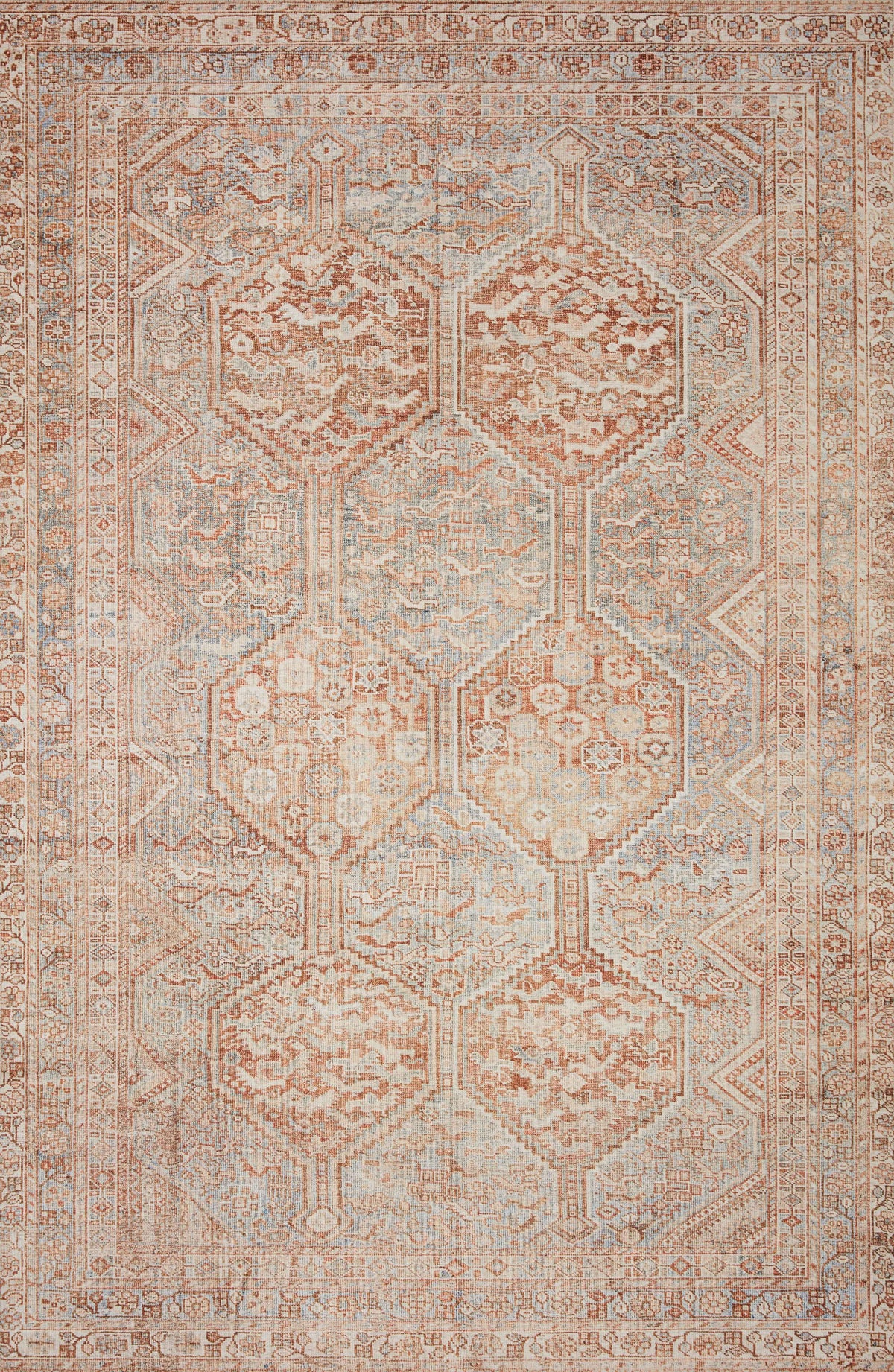 Tangerine Mist Rug 9'6 x 14' C6918