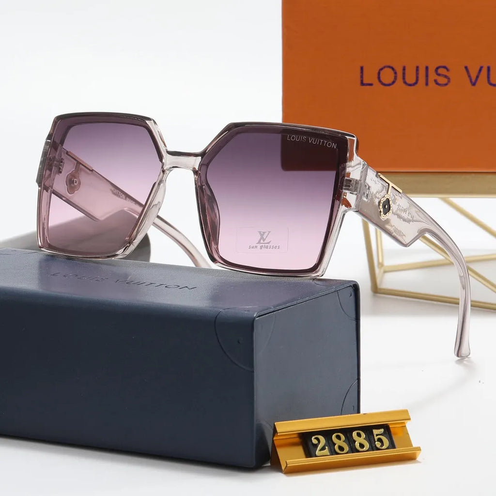 Square Frame Polarized Sunglasses L98558