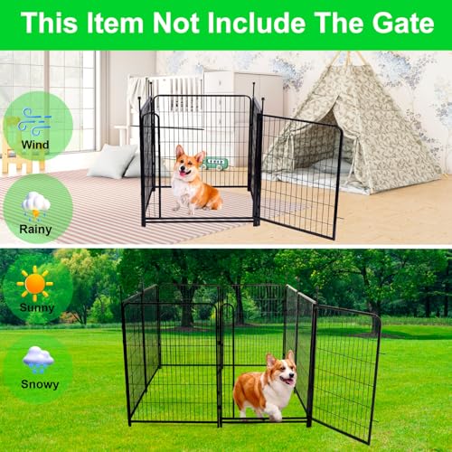 48 inch High 8 Panels Garden Fence Q763252