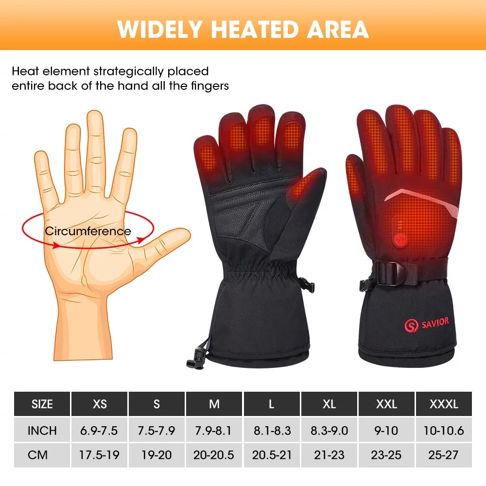 Heated Gloves with Touchscreen E750284