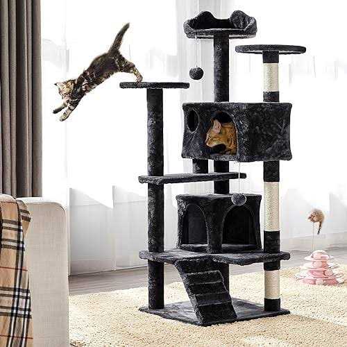 54in Cat Tree Tower Condo Scratch Post F4124