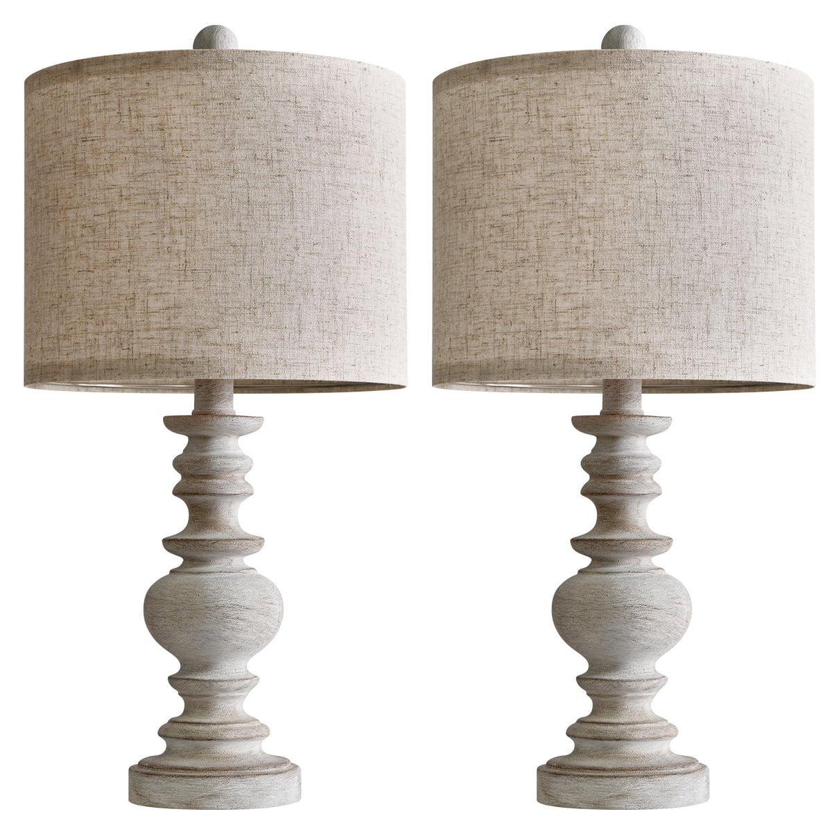 20" Resin Table Lamps Set of 2 T108