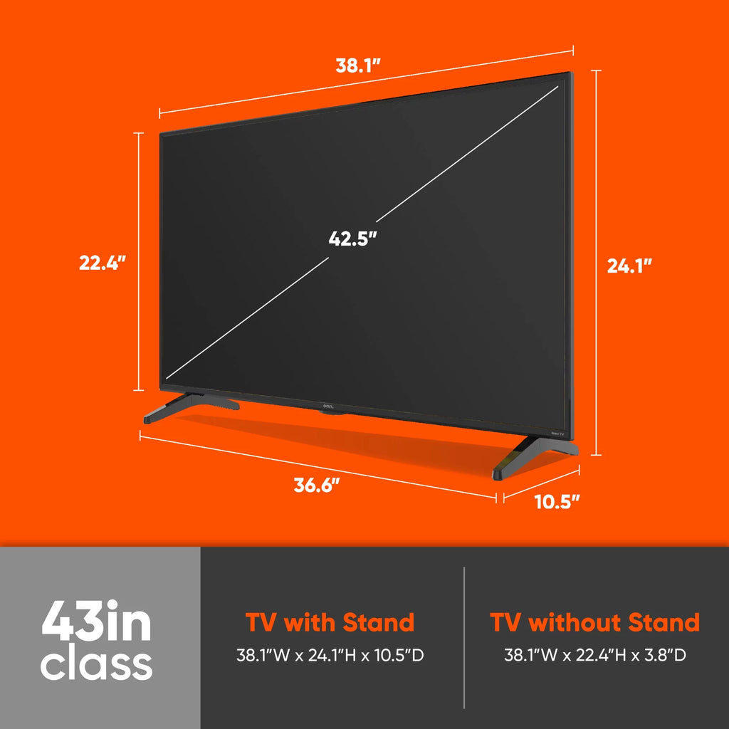 43” Class 4K UHD LED Smart Television HDR I974
