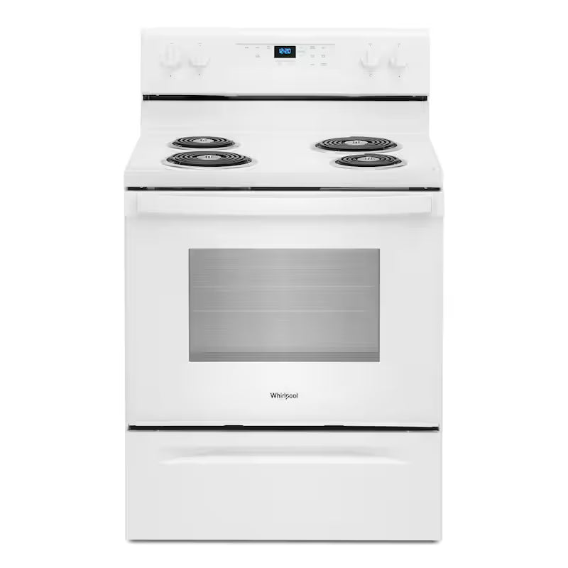 4-Burner Electric Range with Self-Cleaning in White X944