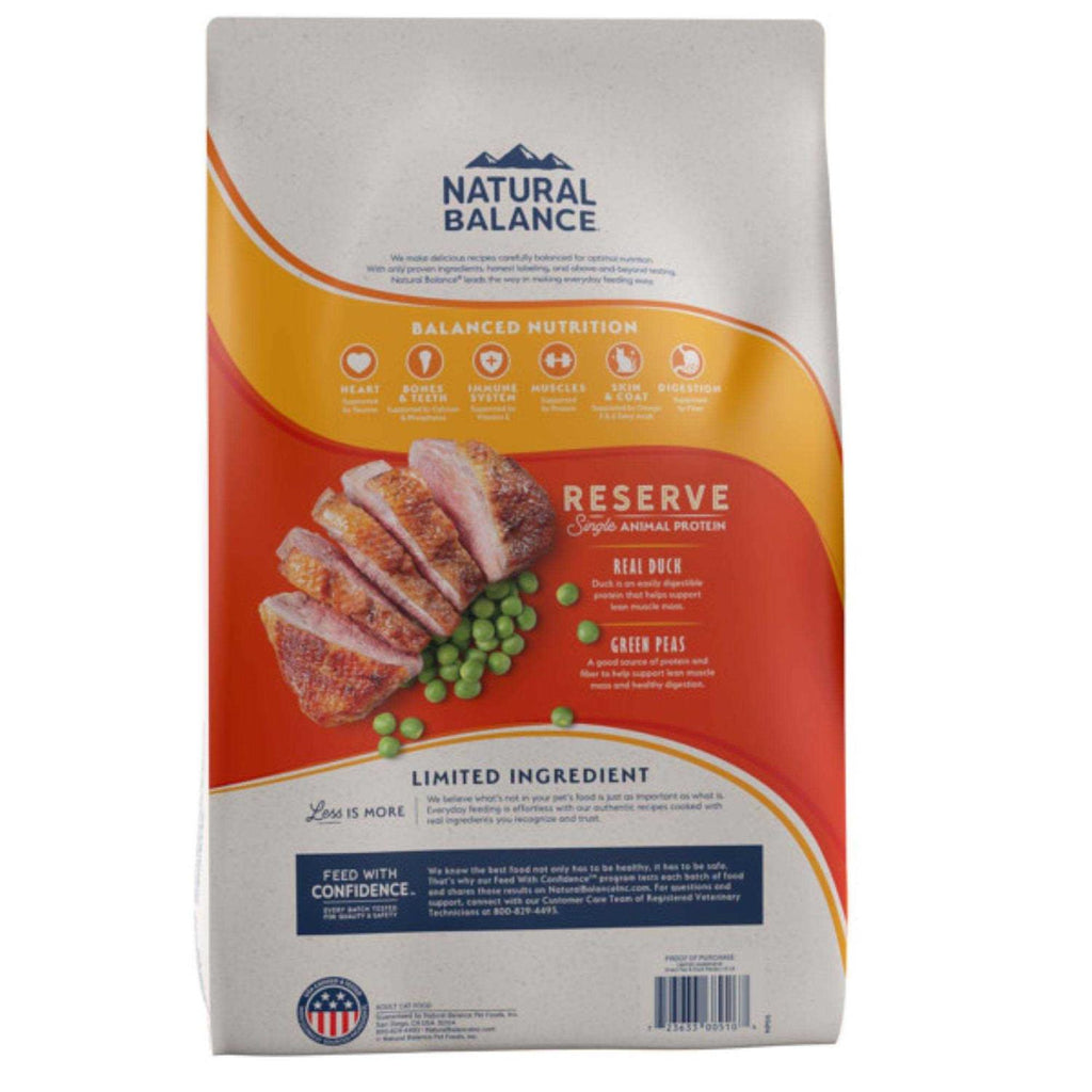 Limited Ingredient Duck & Green Pea Grain-Free Dry Cat Food N861652