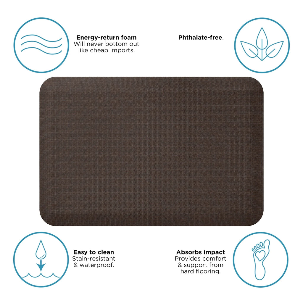 Anti-Fatigue Flatweave Kitchen Floor Mat L78916