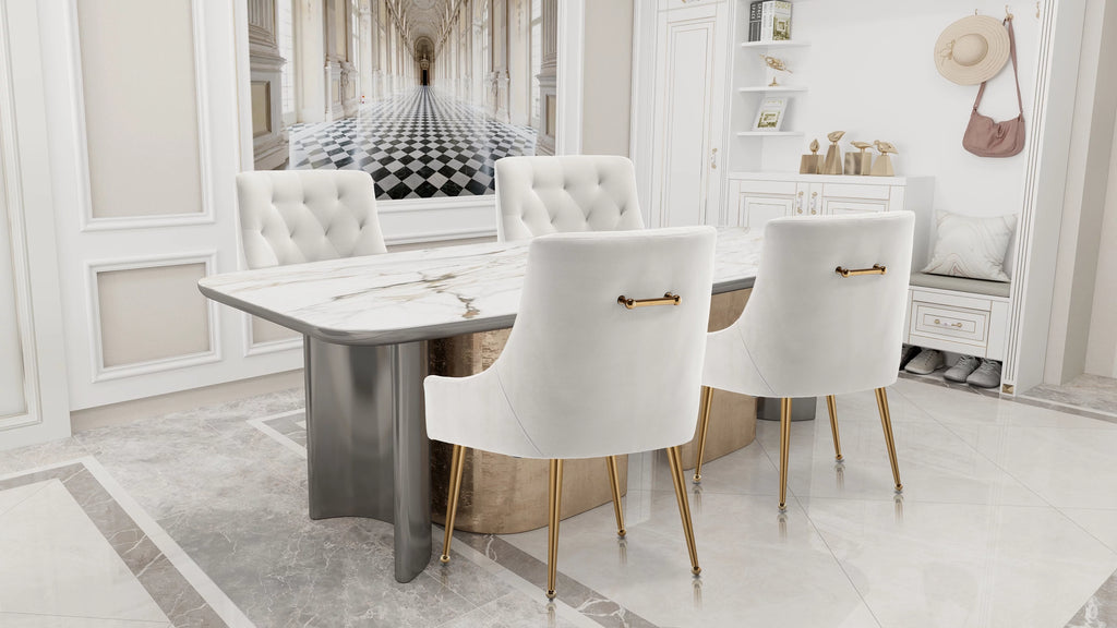 Velvet Dining Chairs Set of 2 B297740