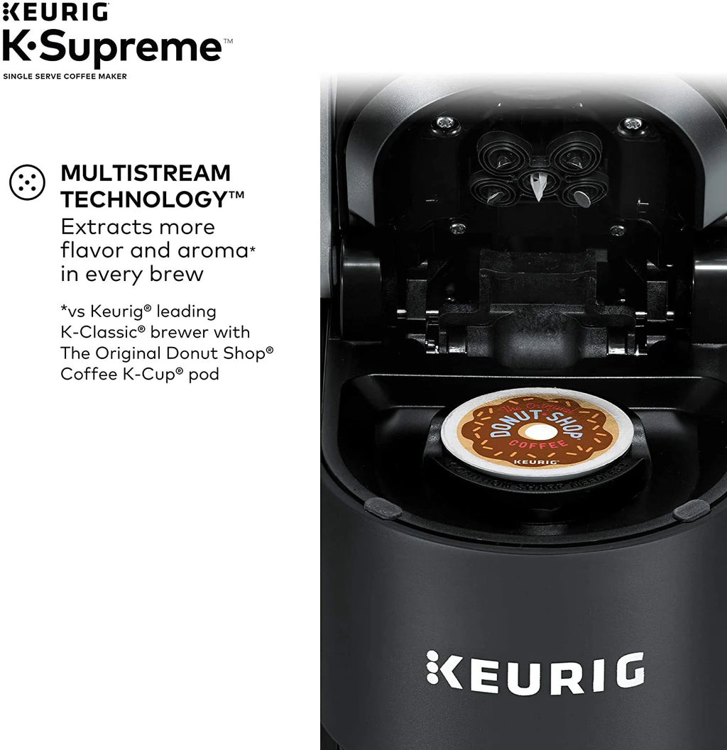 Black Single Serve K-Cup Pod Coffee Maker T11832