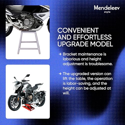 1100lb Motorcycle Scissor Lift Jack with Wide Deck E79096