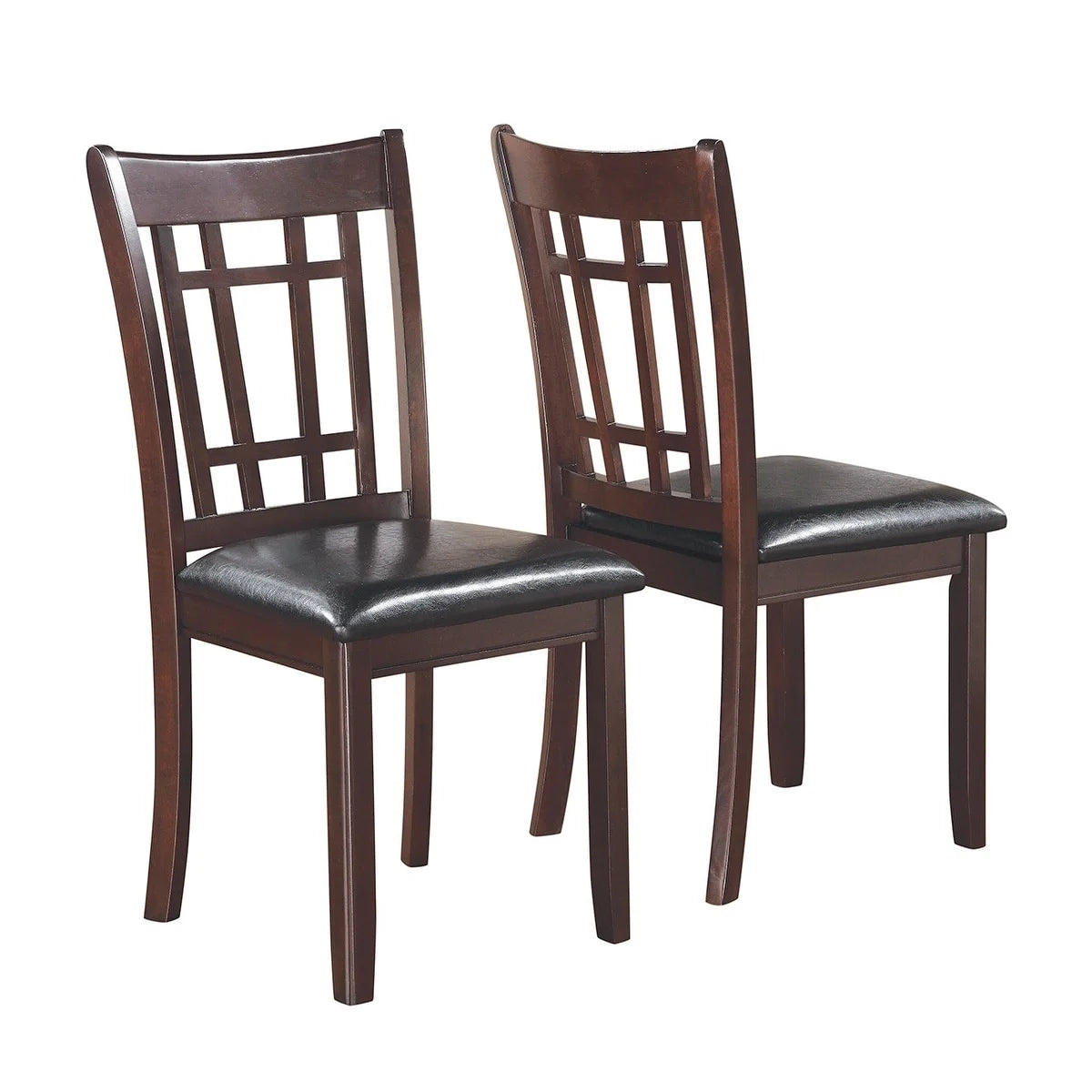 Espresso and Black 5-piece Dining Room Set H215283
