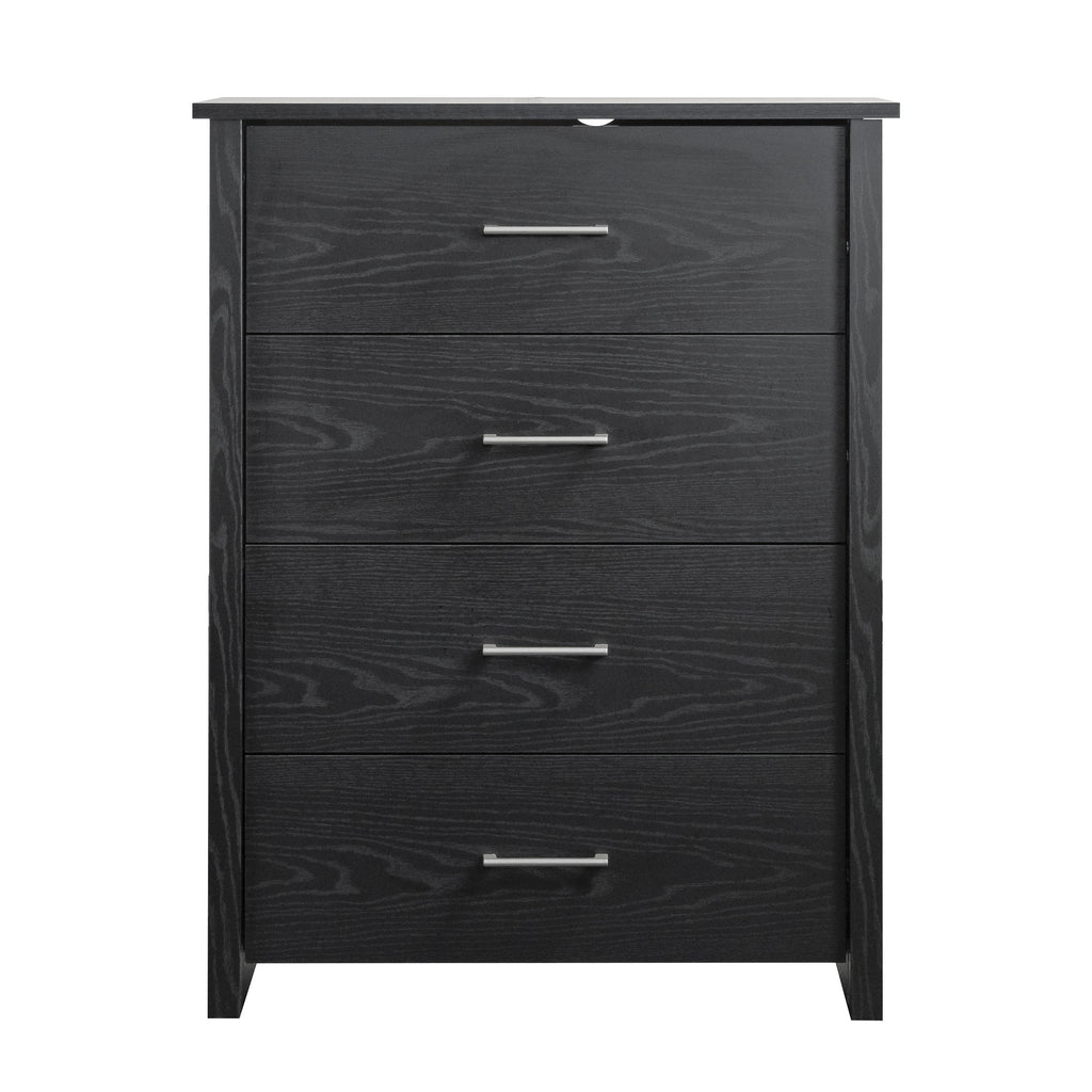 White 4-Drawer Dresser B897163